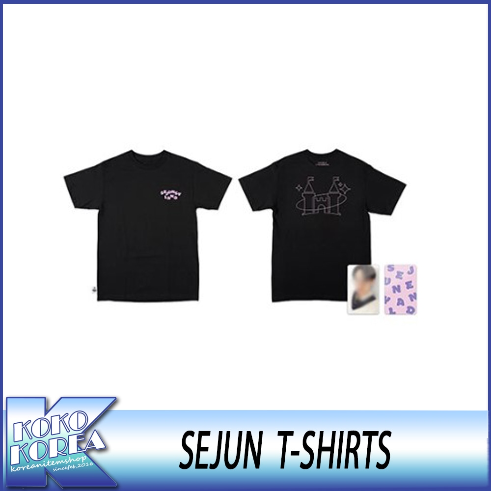 SEJUN Tシャツ 公式グッズ 1st FANMEETING [SEJUNEY LAND] OFFICIAL MD