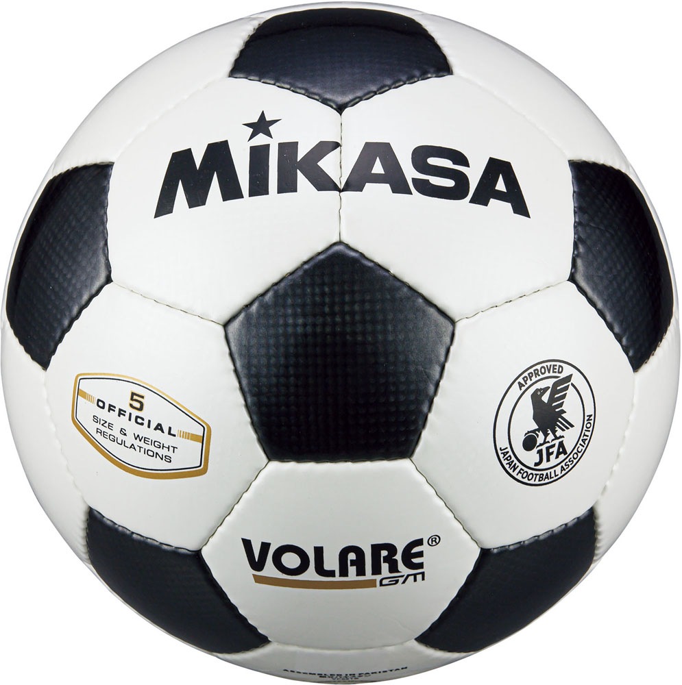 ミカサ(MIKASA) SVC5011WBK サッカー5ゴウテヌイケンテイキュウシアイWBK 検定球5号 手縫い WBK383