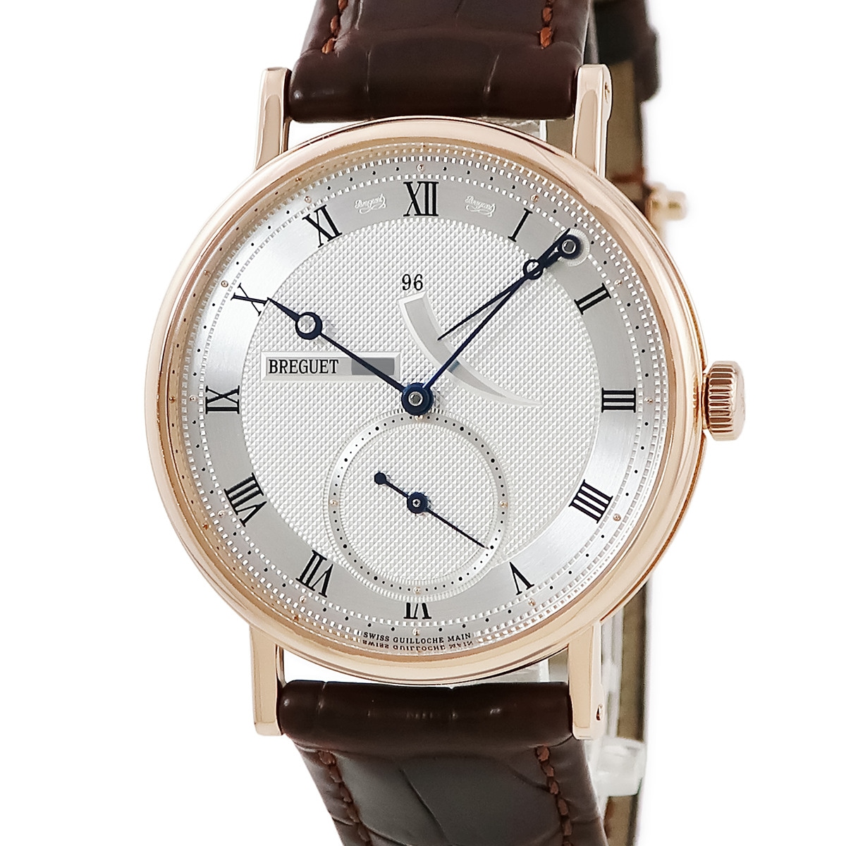 クラシック パワーリザーブ 5277BR/12/9V6 手巻き メンズ K18RG無垢 スモールセコンド シースルーバック 3年保証