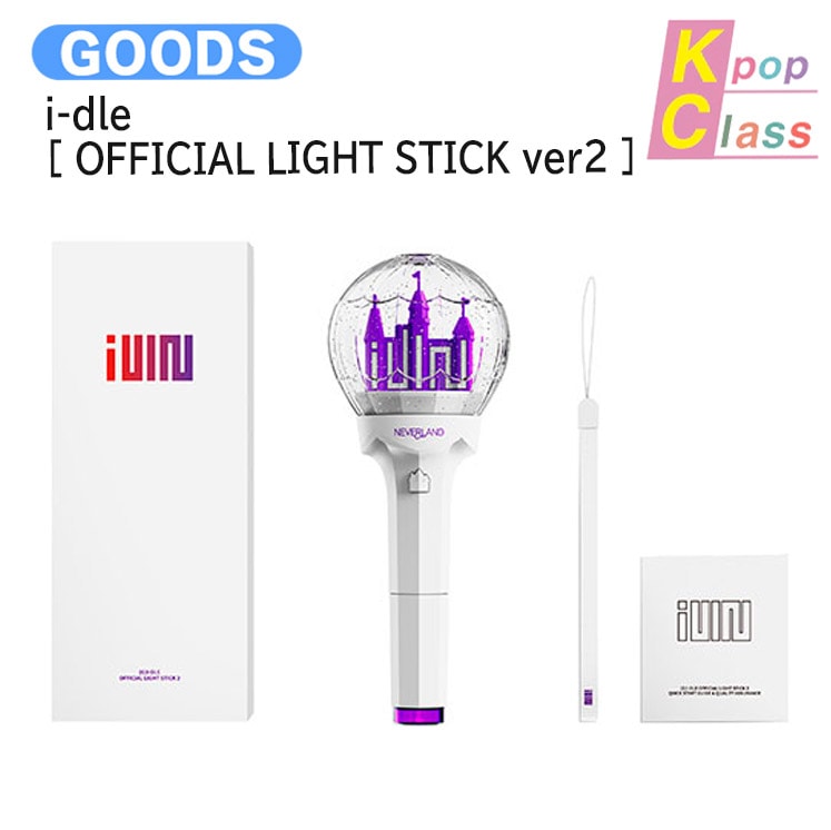国内発送 i-dle [ OFFICIAL LIGHT STICK ver2 ] / ペンライト 公式グッズ / 予約商品