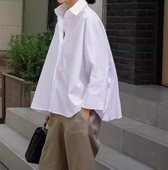 オーバーシルエット シャツ きれいめ カジュアル 韓国 かわいい 大人可愛い きれいめ シンプル 上品 おしゃれ 夏 ビジネス OL デート お出かけ パーティー イベント リゾート 旅行 女子会