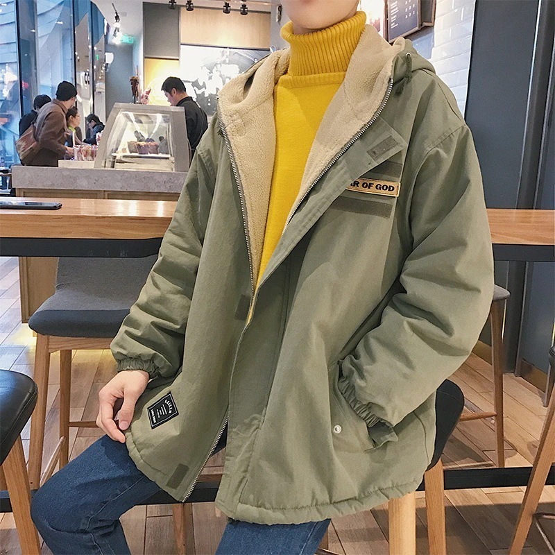 高級な質感コートジャケットマウンテンパーカーカジュアルゆったりコートカバーオールアウターブルゾンスタジャン