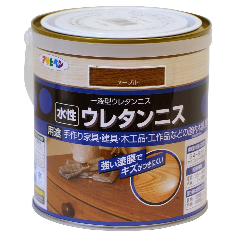 （まとめ買い）水性ウレタンニス 0.7L メープル [x3]