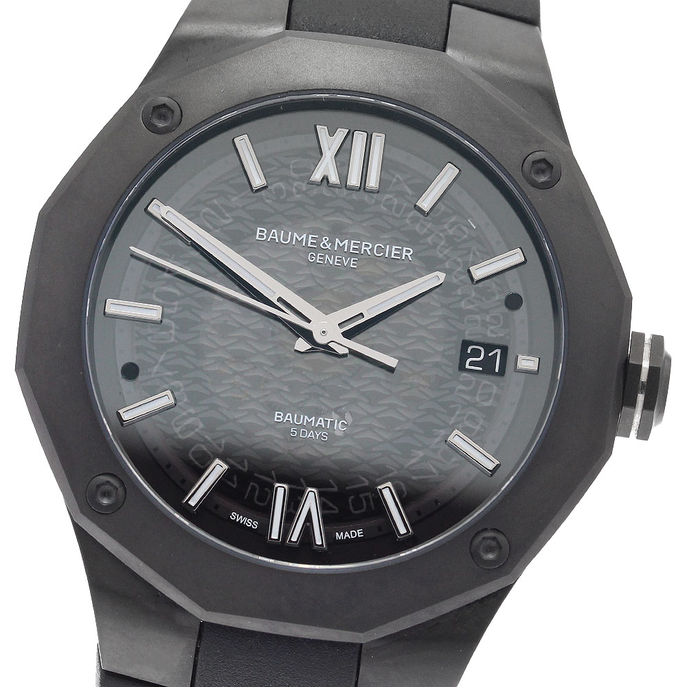 ボーム＆メルシェ Baume & Mercier M0A10617/65900 リビエラ ボーマティック デイト 自動巻き メンズ 美品 _905886【中古】