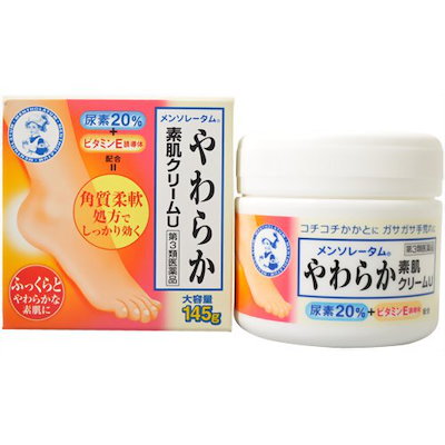 他サイト： メンソレータムやわらか素肌クリームＵ１４５ｇの商品画像