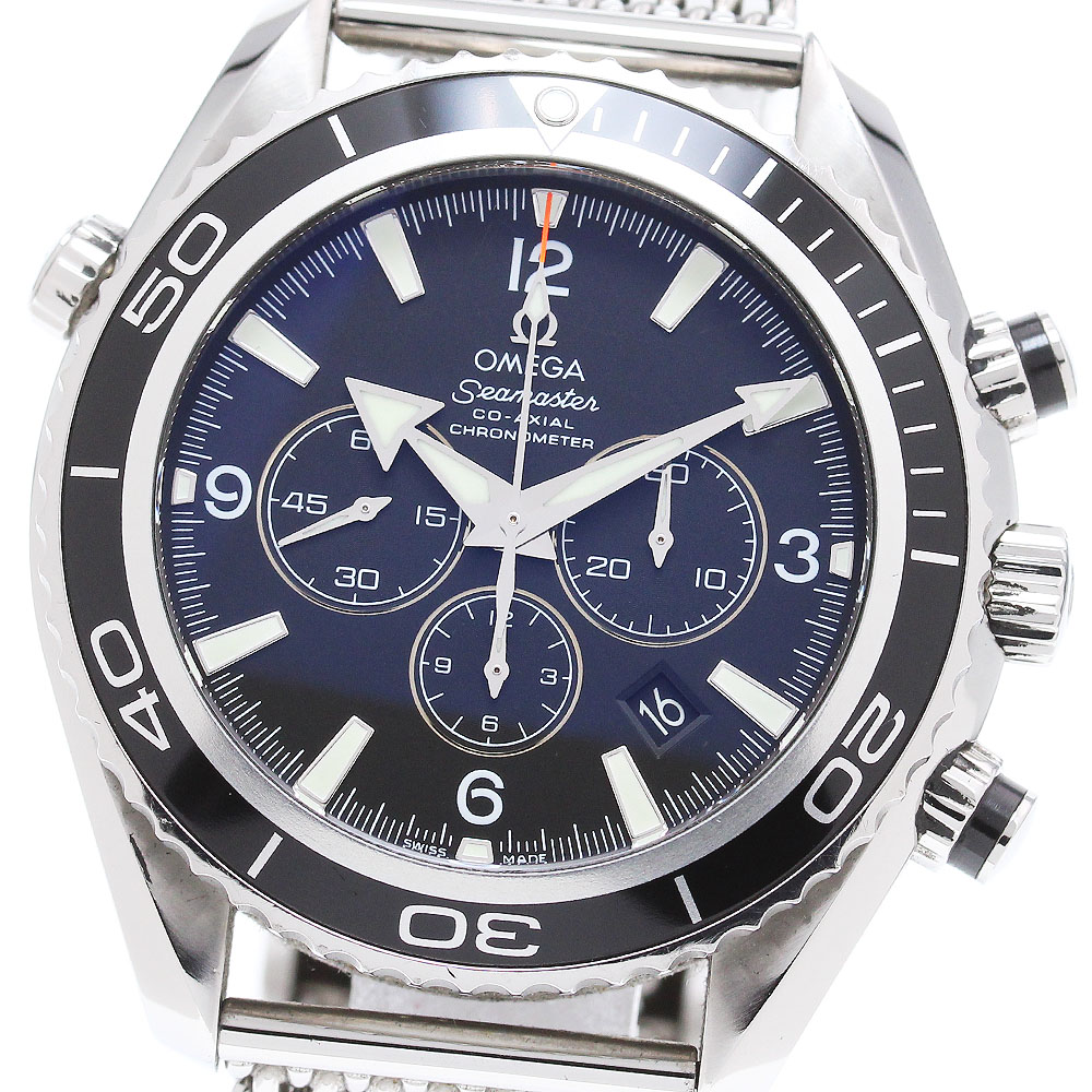 オメガ OMEGA 2210.52 シーマスター プラネットオーシャン コーアクシャル 自動巻き メンズ 保証書付き_869903【中古】