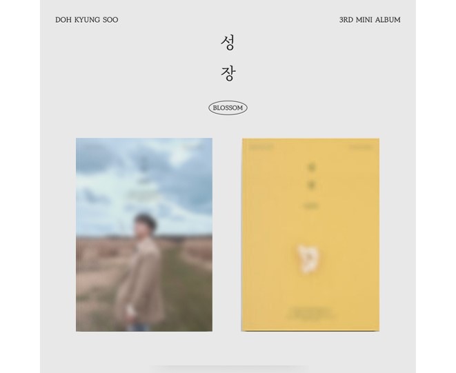 [未開封新品] [2種セット]ドギョンスDOアルバムミニ3集成長POPCORN EXO