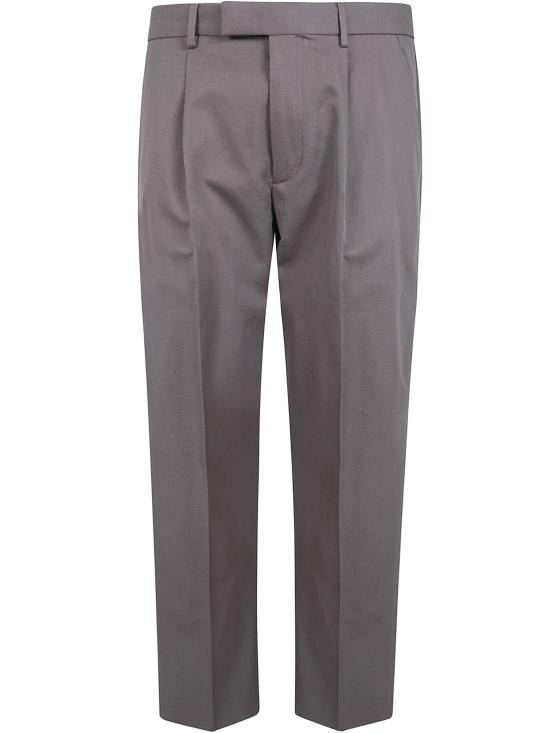ERMENEGILDO ZEGNA Men Straight Pants UHI05A3 TP45 N07 BROWN