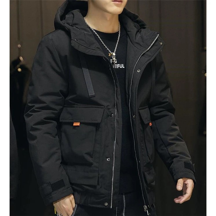 中綿ジャケット ダウンジャケット メンズ ダウンコート 暖かい ショート フード コート 防寒服