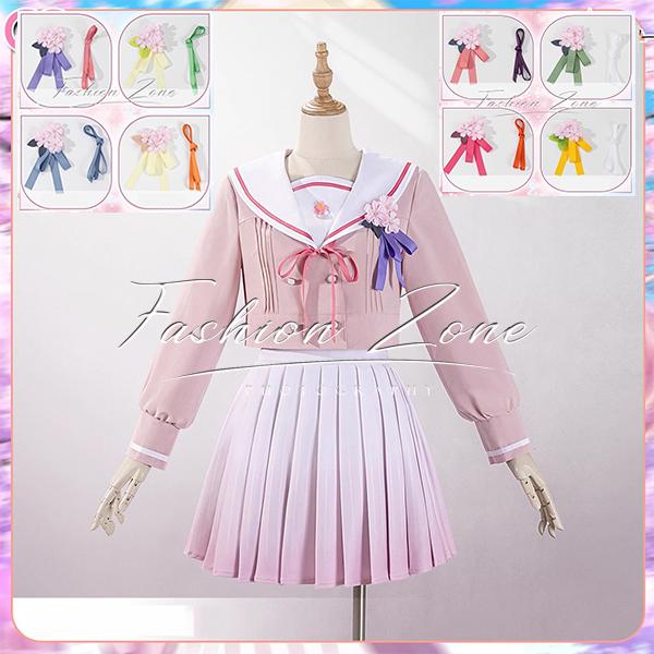 【品質良い 大好評中】学園アイドルマスター 藤田ことね葛城リーリヤ 十王星南 全員制服 コスプレ衣装 cos ハロウィン 演出服 変装