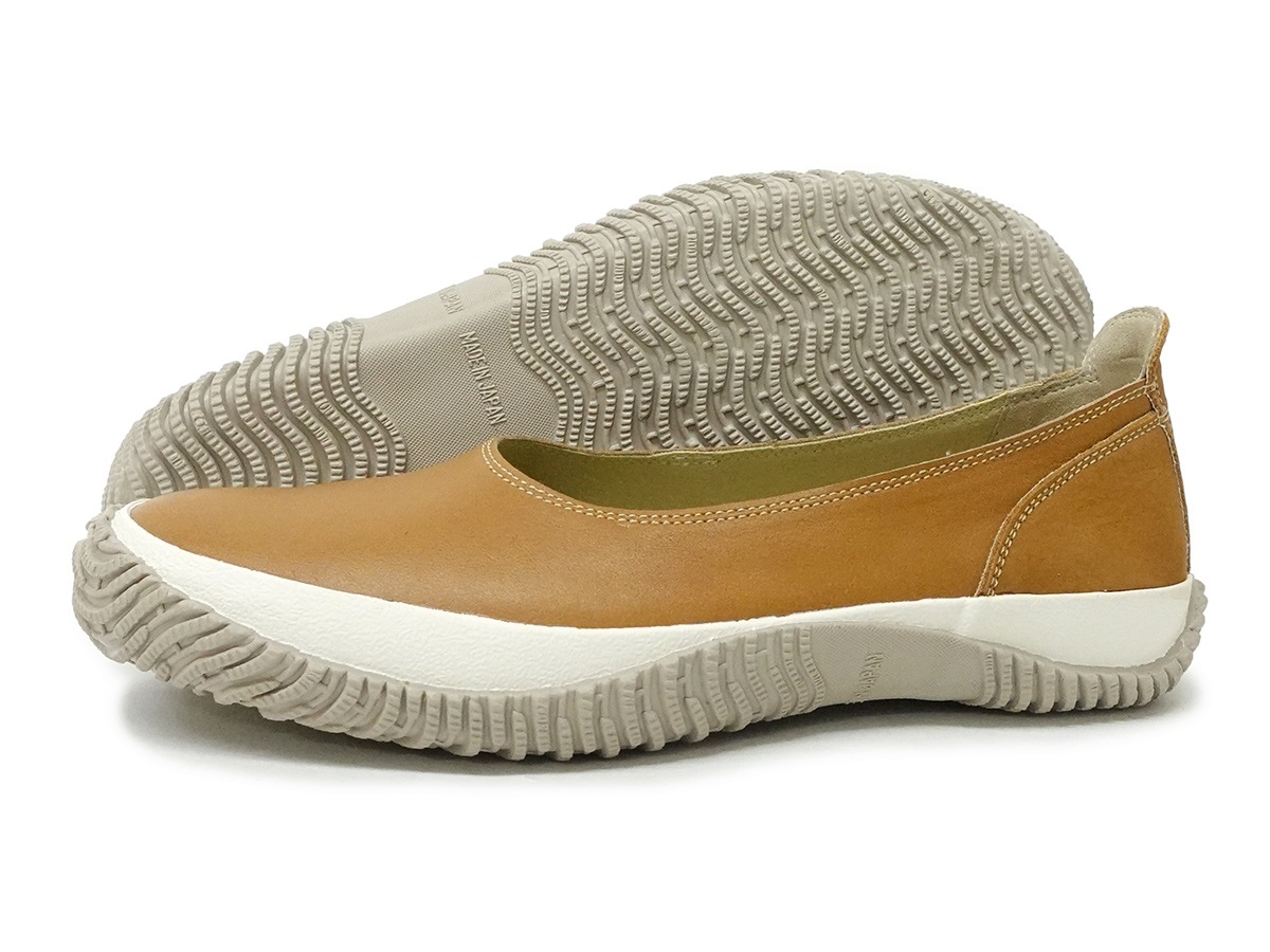 スニーカー パンプス レディース スリッポン SPM-1811 ライトブラウン