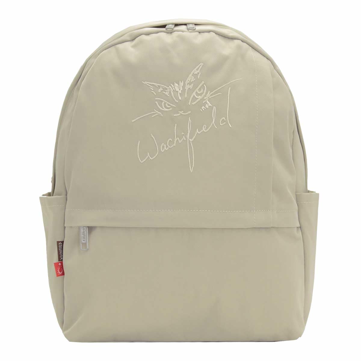 [わちふぃーるど] リュック リュックサック 軽量 大容量 レディース 猫 ダヤン ネコ ねこ柄 かわいい WTPL-03 wtpl-03-beige ベージュ ヨコ310×タテ430×マチ110mm