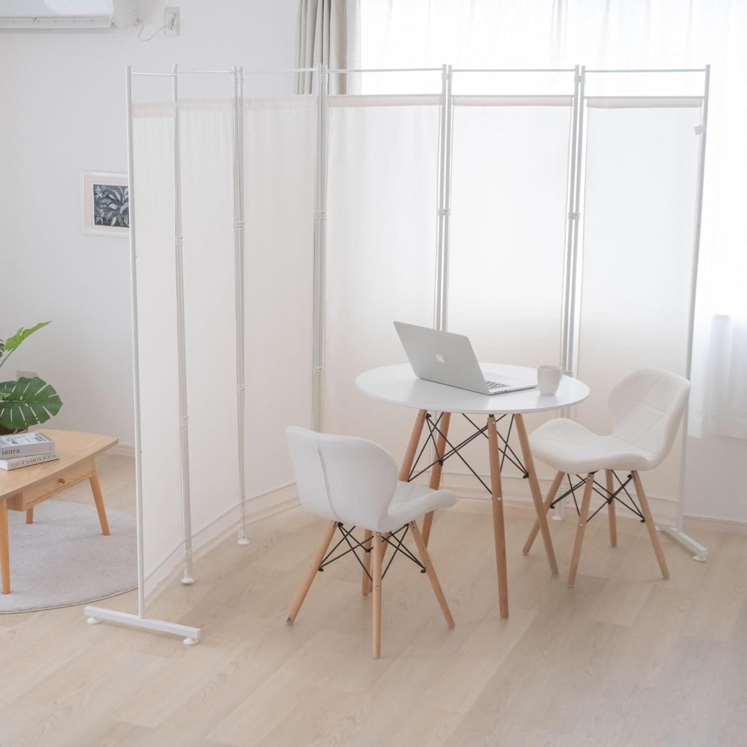 ローパーテーション【幅306cmx高さ181cm】衝立 6連 間仕切り 仕切り 布タイプ 屏風 インテリア 目隠し 区切り 折りたたみ オフィス 事務所 クリニック北欧 目隠し 自立 間仕切り 衝立