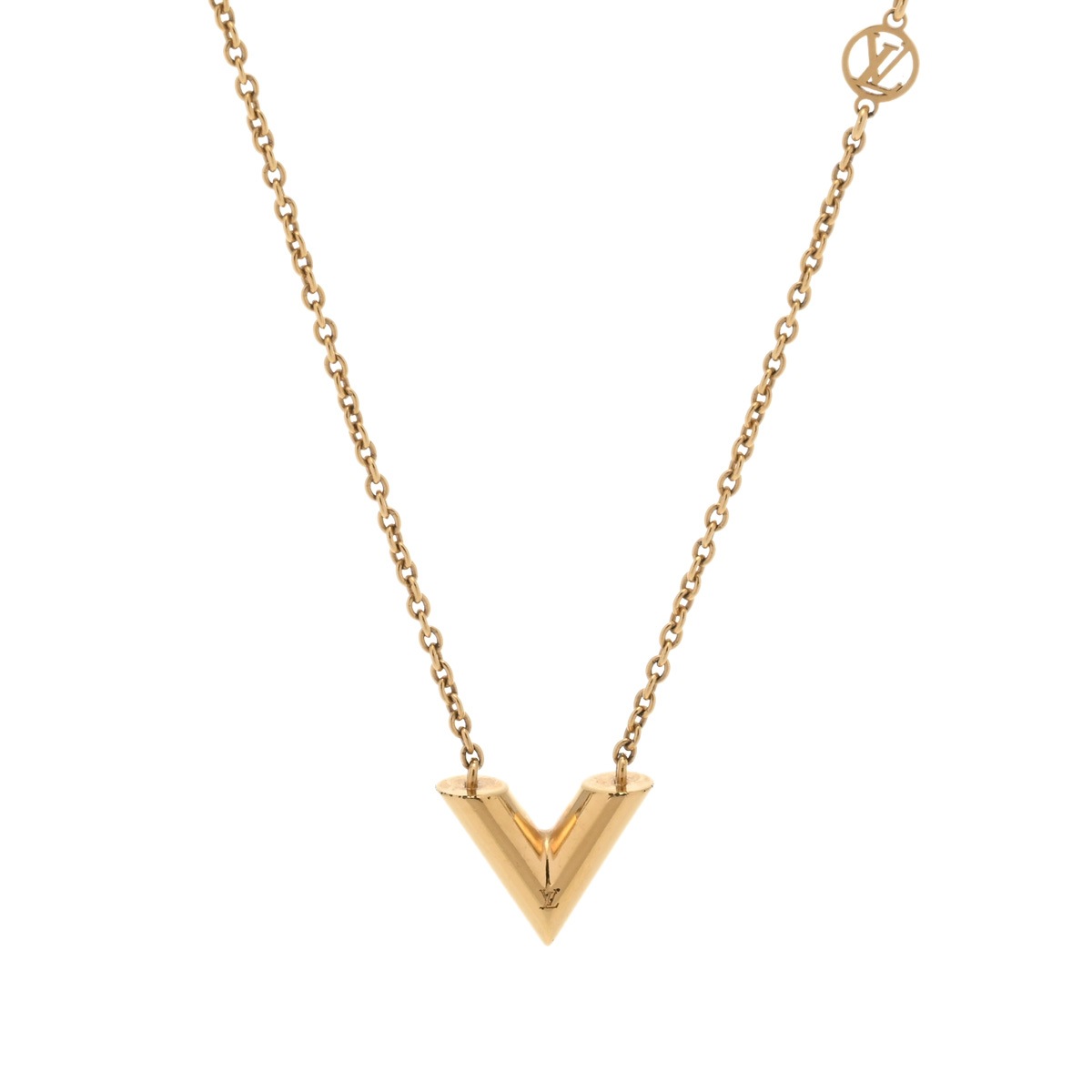 エセンシャルV ゴールド M00857 レディース GP ネックレス ABランク 中古 銀蔵 28,350円