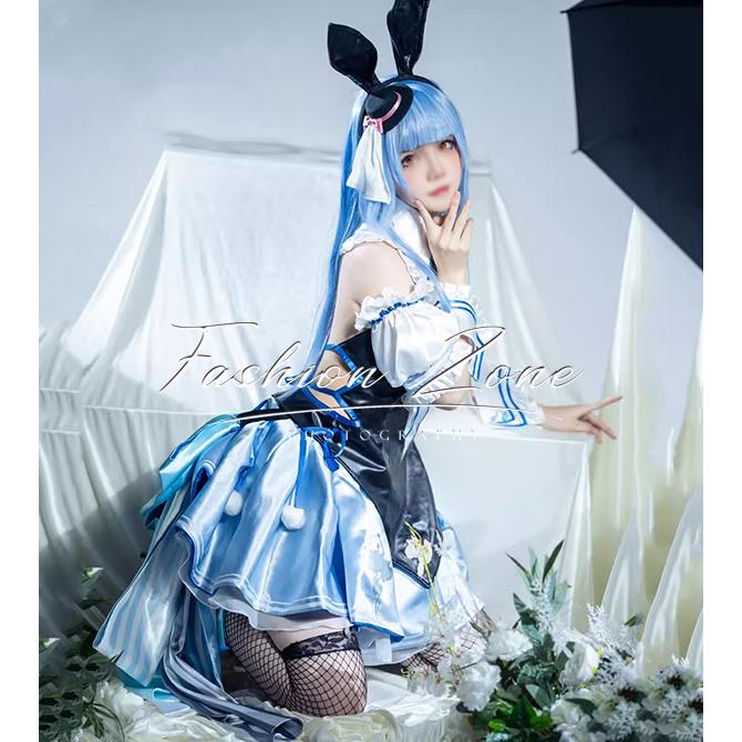 ホロライブ hololive VTuber 風 兎田ぺこら コスプレ衣装 ウィッグ cosplay ハロウィン 演出服 変装