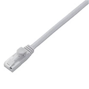 RoHS指令準拠 CAT5E対応 爪折れ防止 LANケーブル 30m／簡易パッケージ仕様（ホワイト）