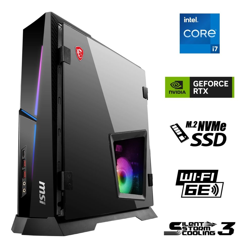MSI ゲーミングデスクトップパソコン Trident AS 13NUE-495JP（Core i7-13700F/ 16GB/ 1TB SSD/ GeForce RTX 4070） TRIDENT