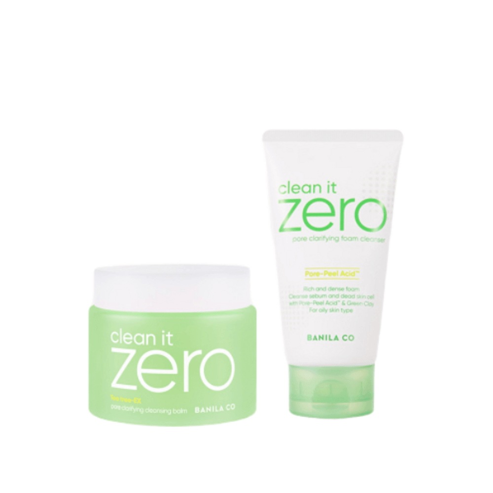 [SET] クリーンイットゼロ フォアクラリファイング クレンジングバーム 180ml + フォーム クレンザー 150ml