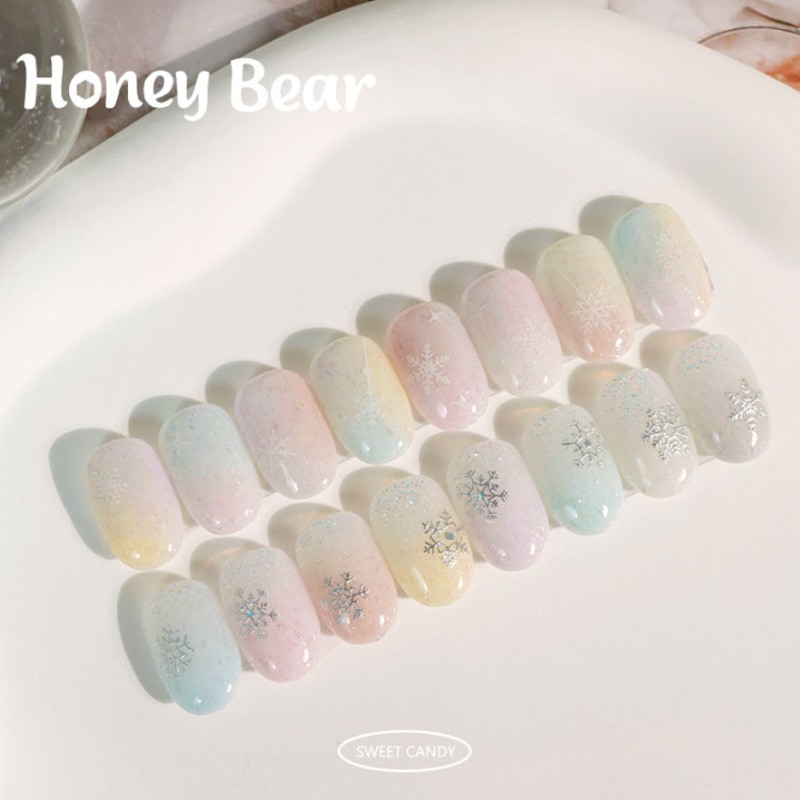 [CANDYGEL] 【ハニーベアベルベット HONEYBEAR VELVET Glitter gel -8色 セット】