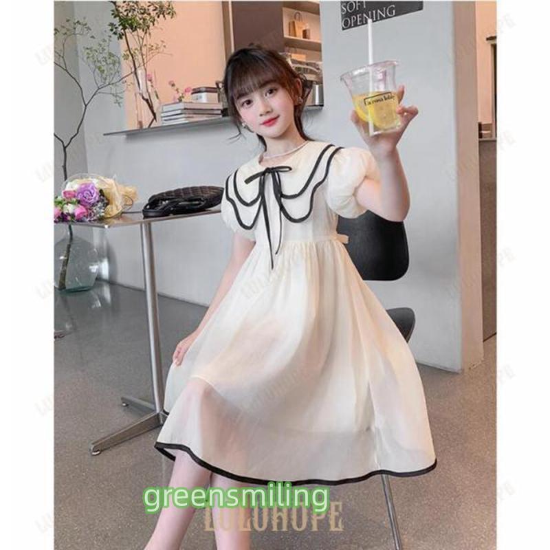 ワンピース キッズ 子供服 女の子 夏 半袖 ワンピース 子供ドレス キッズワンピース ジュニア お姫様 おしゃれ 可愛い カジュアル 新品120 130 140 150 160