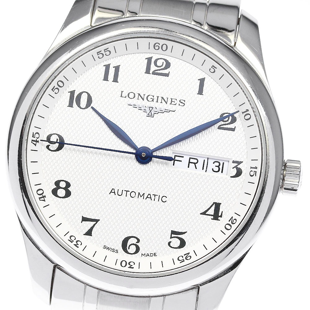 ロンジン LONGINES L2.755.4 マスターコレクション デイデイト 自動巻き メンズ 箱付き_821825【中古】