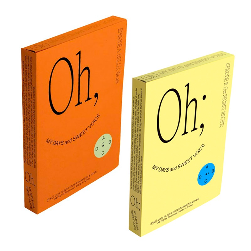 バージョン選択 【当店特典】SEVENTEEN UNIT PHOTOBOOK Episode: Oh, My Days and Sweet Voice A, B 公式グッズ