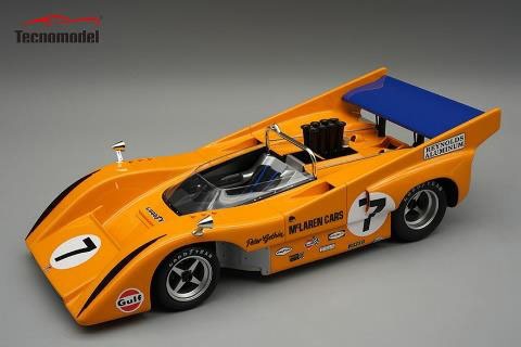 テクノモデル 1/18 マクラーレン M8D Can Am ロードアメリカ 1970 優勝車 #7【TM18-331B】 ミニカー TM18-331B マクラーレン M8D カンナム1970 #7