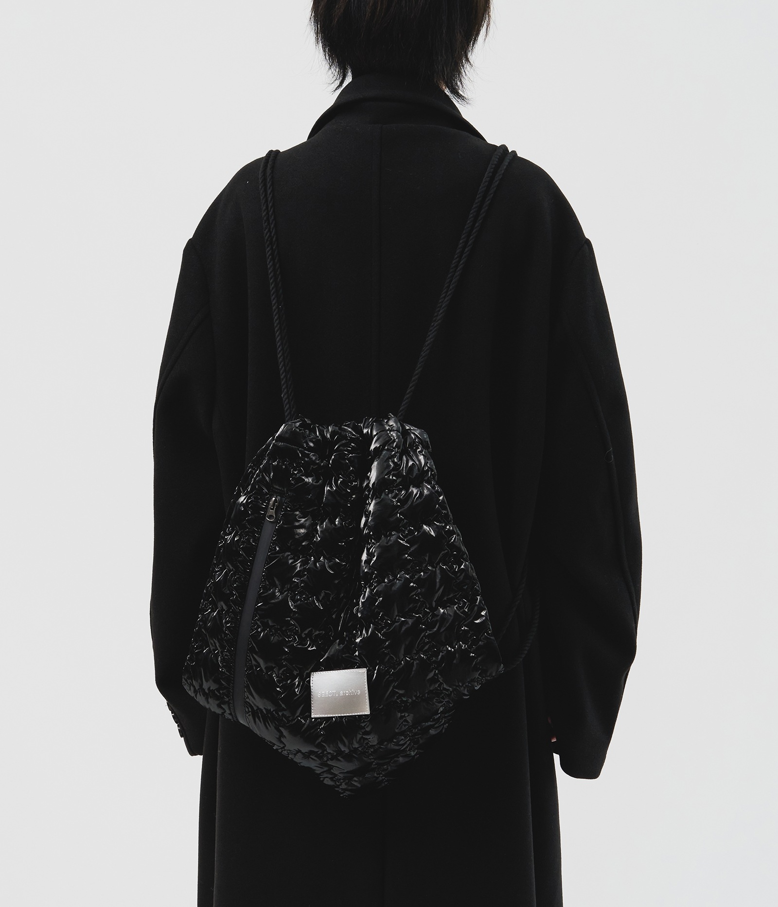 【HIFIFNK】 QUILTED WAVE BAG : 3COLOR