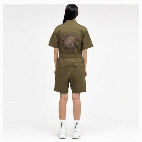 JEEP 女性専用ウーブンジャンプスーツ オーバーオール 作業服_1_A JO2OPF951_1