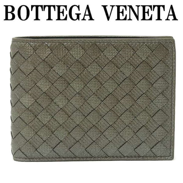 Qoo10] BOTTEGA VENETA 財布 メンズ 二つ折り財布 148324