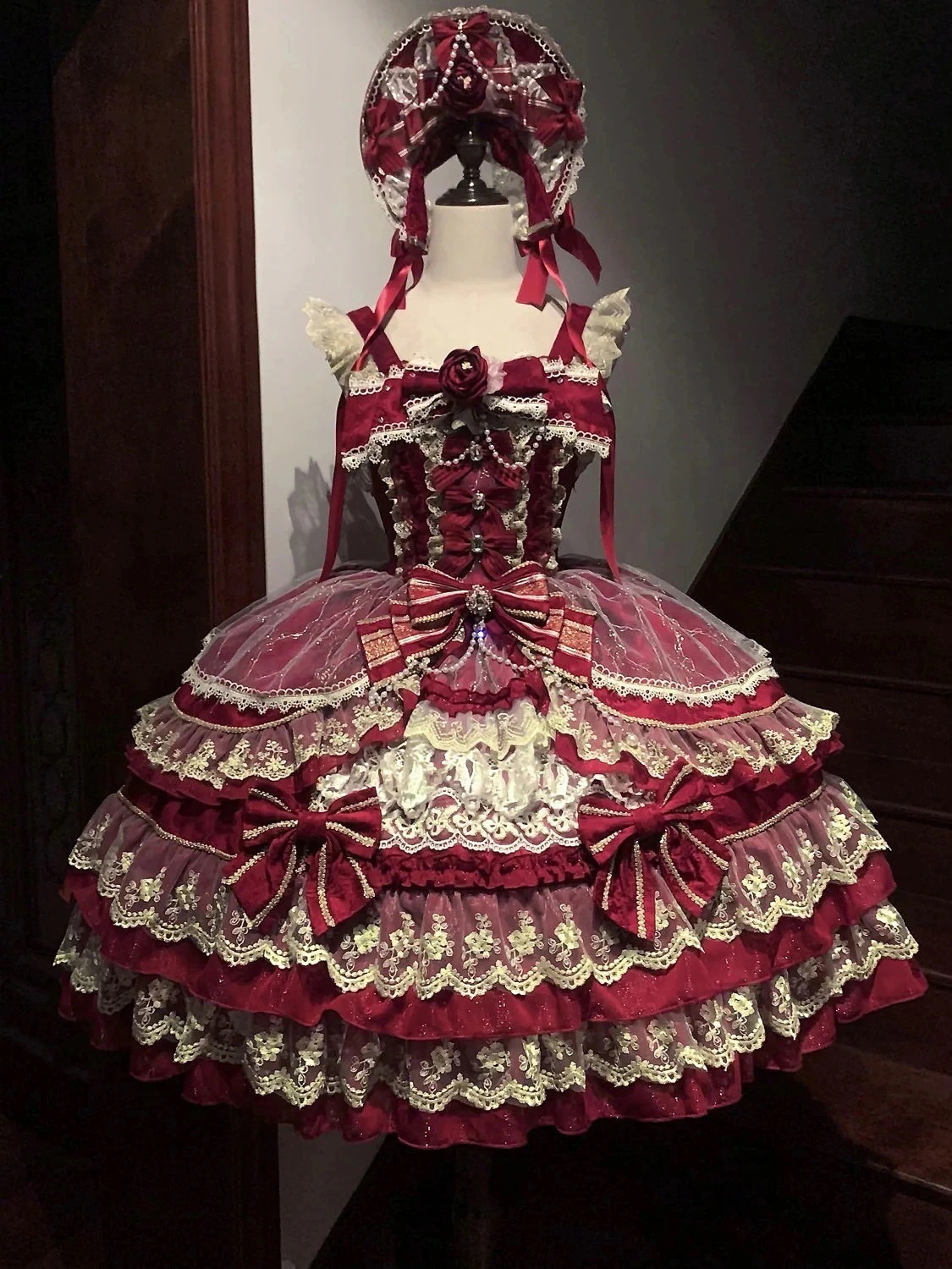 サスペンダードレス ロリータドレス ドールセンス JSK サマープリンセスドレス
