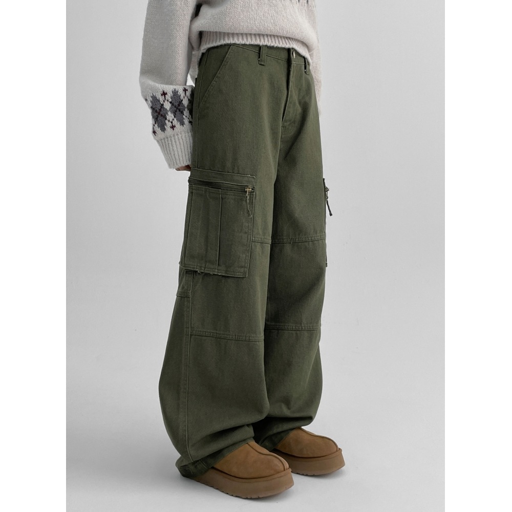 ブラックアップ (ユニセックス) デマブルワイドカーゴパンツ 10,426円