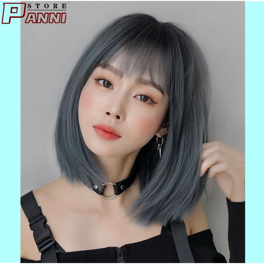 上品-販売中ウィッグ 自然 かつら レディース wig コスプレ 舞台 変装 ウイッグ ショート ミディアム フルウィッグ ストレート ヘアネット付き ヘアアレンジ