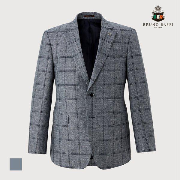 [BRUNO BAFFI] クラシックムードチェックジャケット._MACFF3S1431