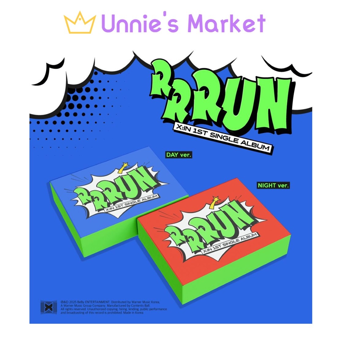 [SET] X:IN - RRRUN (DAY ver., NIGHT ver.)