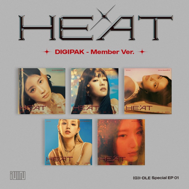(G)I-DLE - スペシャルアルバム [HEAT] DIGIPAK (Member / Group Ver.)