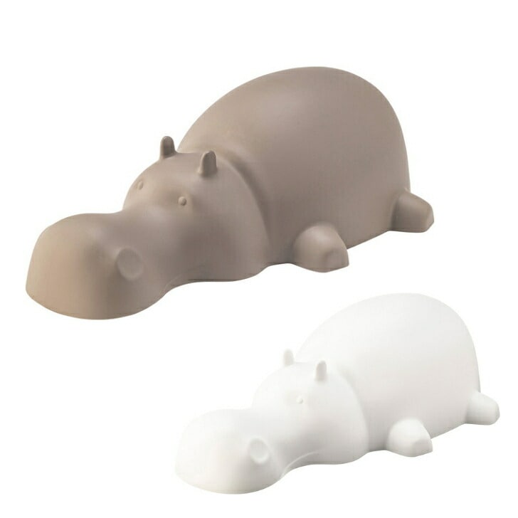 ヒッポースツール 子供 幼児 カバさん イス スツール キッズスペース 遊具 インテリア グレー ホワイト ANM-13 7,733円