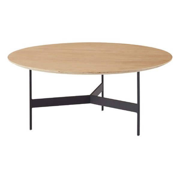 ラウンドテーブル ナチュラル 幅78×奥行き78×高さ33.5cm HIT-233NA