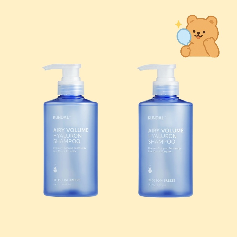 [1+1]エアリーボリュームヒアルロンサンプーブラサムブリーズ香500ml