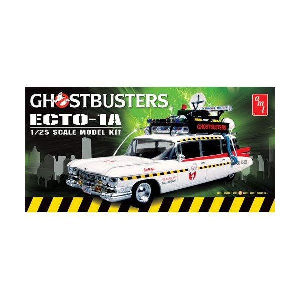 Ghostbusters Ecto-1 1:25 Scale Model Kit 並行輸入品