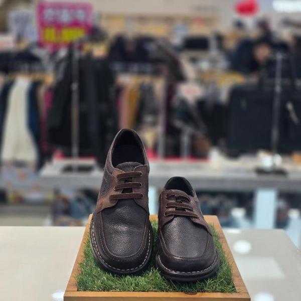 セーブゾーン04 女性コンフォートカジュアルスパンデックスバンディングステッチカジュアル ブラウン 3FR484 (S44107793)