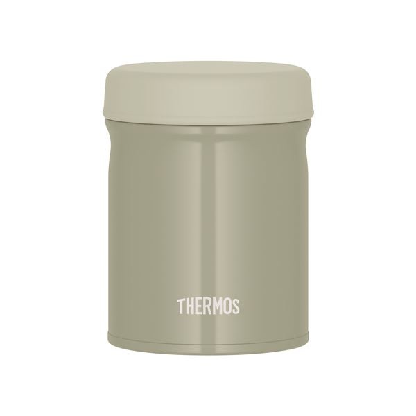 サーモス 真空断熱スープジャー 500ml カーキ JEB-500