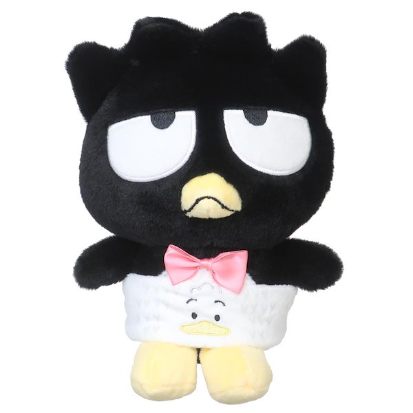 Qoo10] サンリオ バッドばつ丸 ぬいぐるみ はらまきぬいぐ
