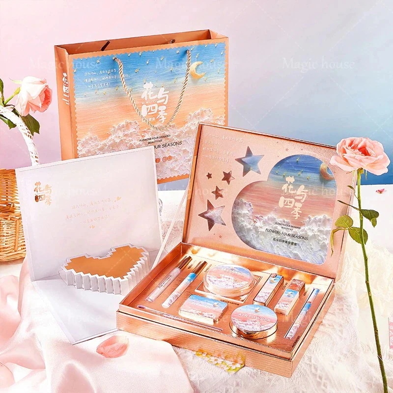 Qoo10] YOULIYOULA 化粧箱 コスメセット アイシャドウ/ 口 : キット