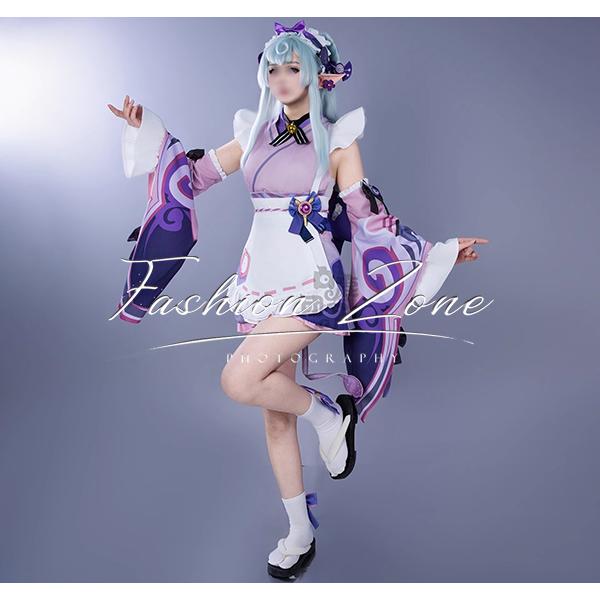 激安販売!原神 風 夢見月瑞希 コスプレ衣装 ウィッグ 靴 cosplay ハロウィン 演出服 変装
