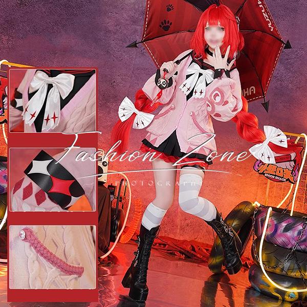 [数量限定]ゼンレスゾーンゼロ 風 浮波柚葉 コスプレ衣装 ウィッグ 靴 cosplay ハロウィン 演出服 変装