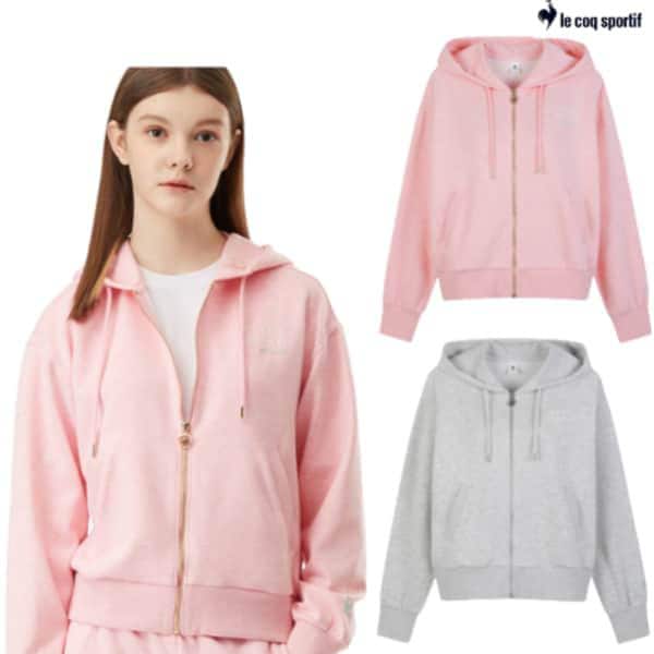 [60% OFF] 女性用ダブルテンションフード付きジップアップ/QP122OFT11