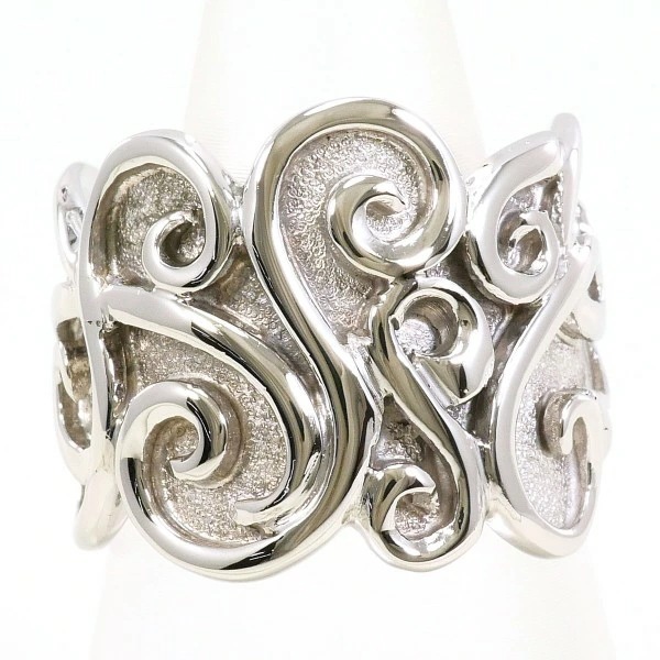 PT900 プラチナ リング 指輪 12号 ジュエリー 【中古】