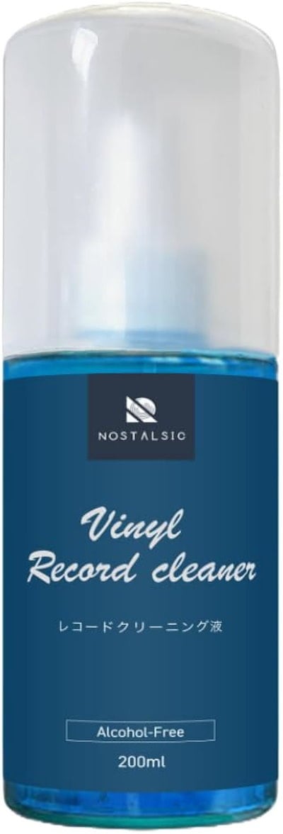 他サイト： レコードクリーニング液 200ml アルコールフリー スプレータイプ クリーニングクロス付き 静電気防止の商品画像