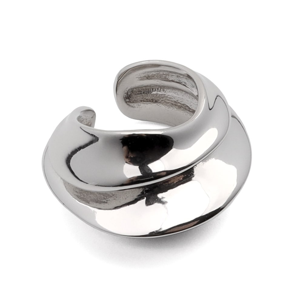 925 大ぶりギャザーイヤーカフ [cec089] 5,676円